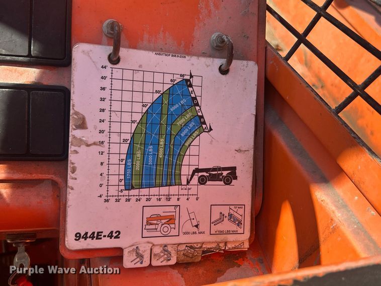 image for item EK8088 2014 Lull 944E-42 telehandler