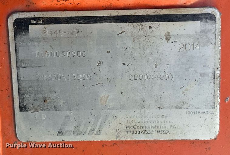 image for item EK8089 2014 Lull 944E-42 telehandler