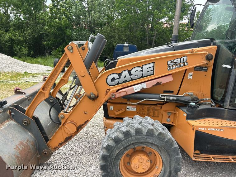 image for item EK8099 2013 Case 590 Super N backhoe