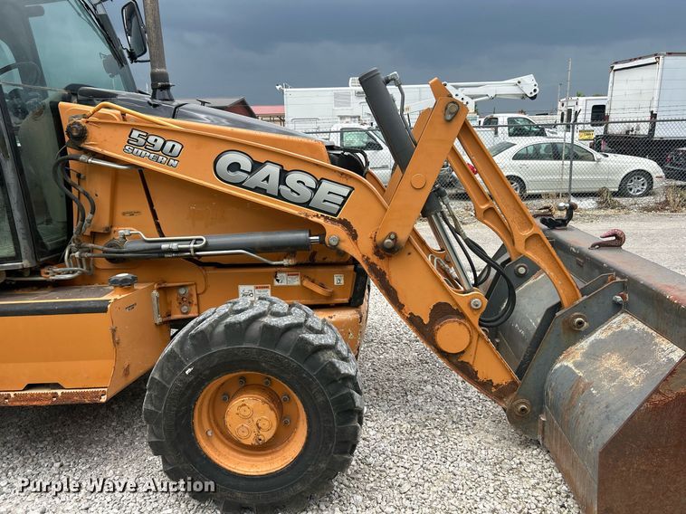 image for item EK8099 2013 Case 590 Super N backhoe