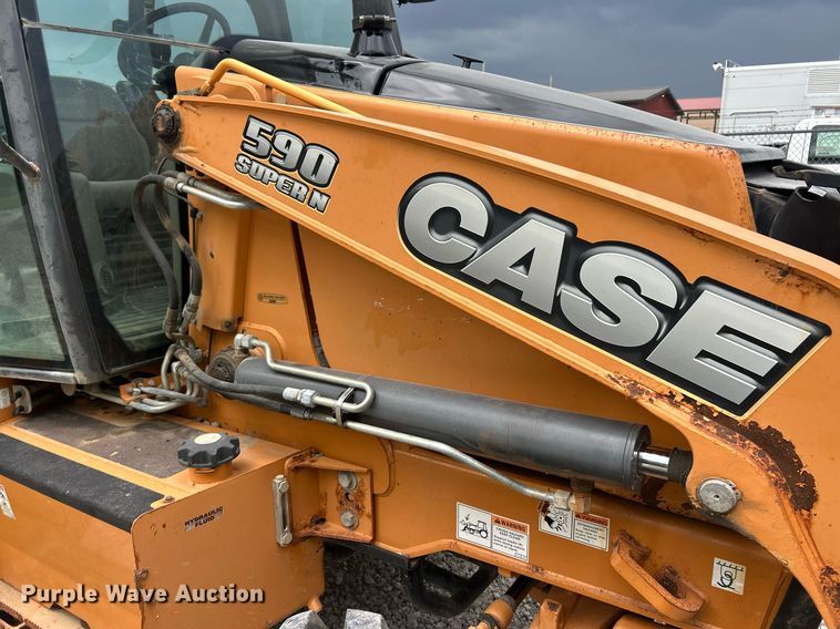 image for item EK8099 2013 Case 590 Super N backhoe