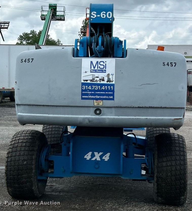 image for item EK8124 2005 Genie S-60 boom lift