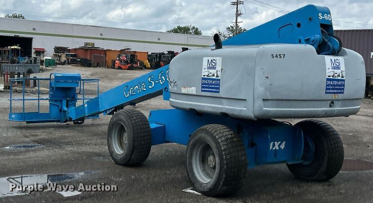image for item EK8124 2005 Genie S-60 boom lift