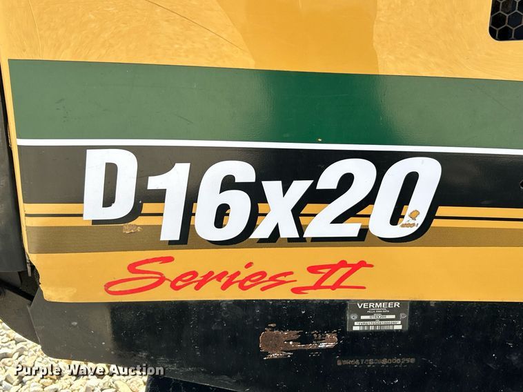 image for item EK8126 2008 Vermeer D16x20 Navigator Series 2 directional boring unit