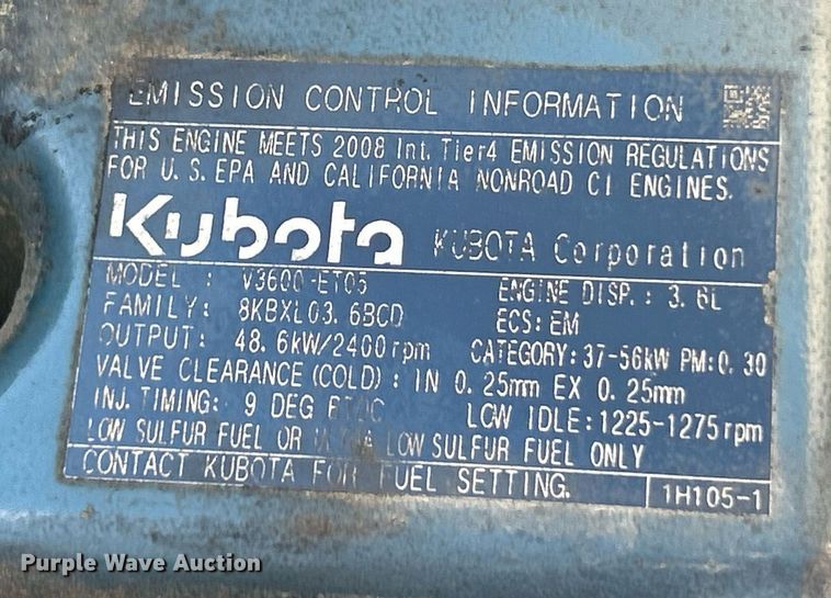 image for item EK8126 2008 Vermeer D16x20 Navigator Series 2 directional boring unit