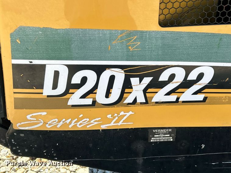 image for item EK8127 2015 Vermeer D20X22 Navigator Series 2 directional boring unit