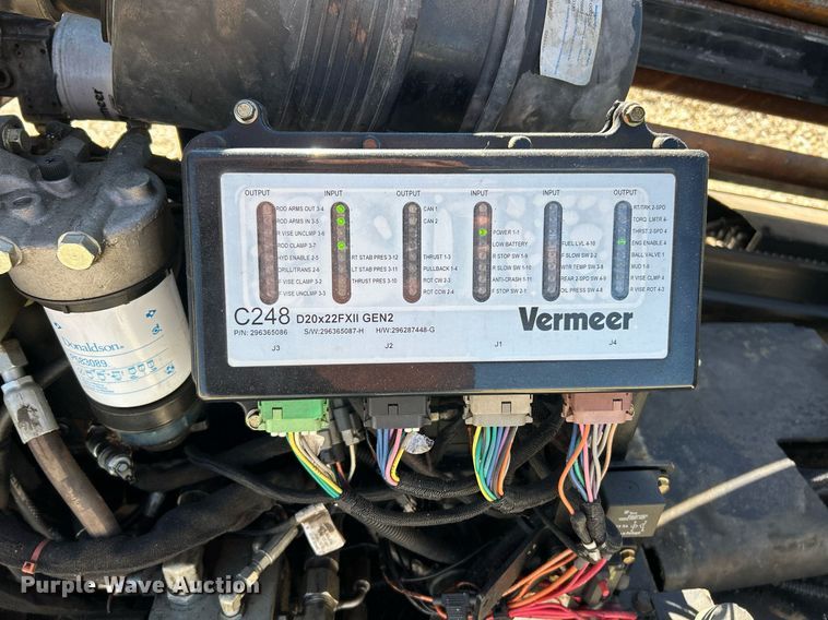 image for item EK8127 2015 Vermeer D20X22 Navigator Series 2 directional boring unit