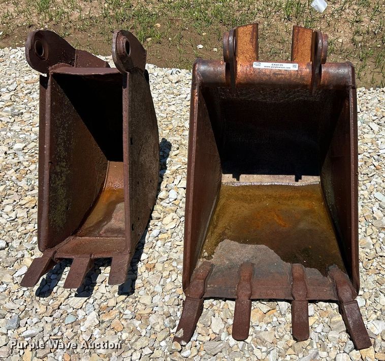 image for item EK8135 (2) backhoe buckets