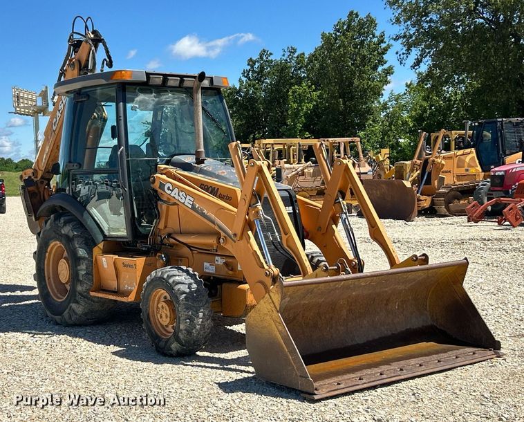 image for item EK8142 2006 Case 580M Turbo Series 2 backhoe