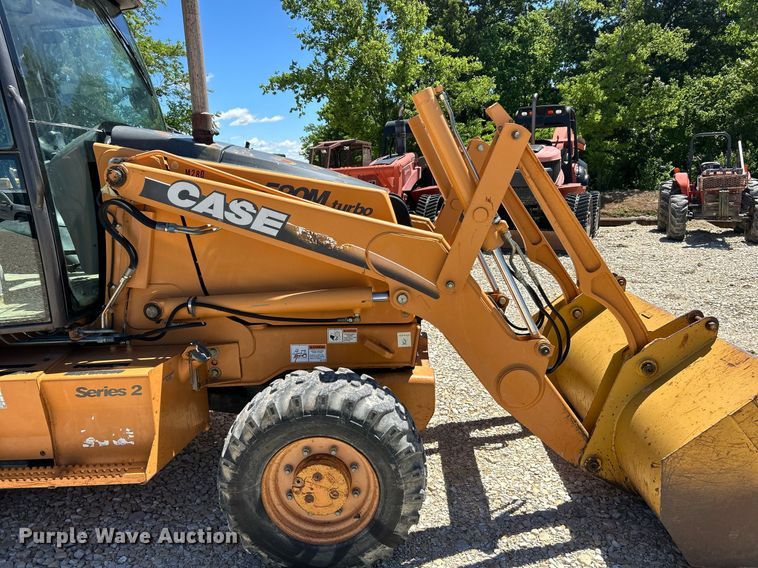 image for item EK8142 2006 Case 580M Turbo Series 2 backhoe