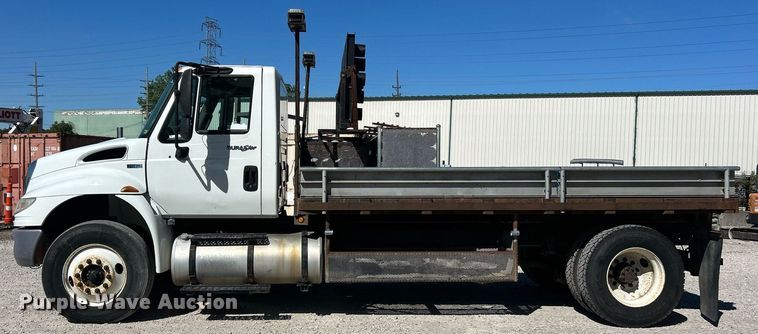 image for item EK8149 2014 International MA025 flatbed truck