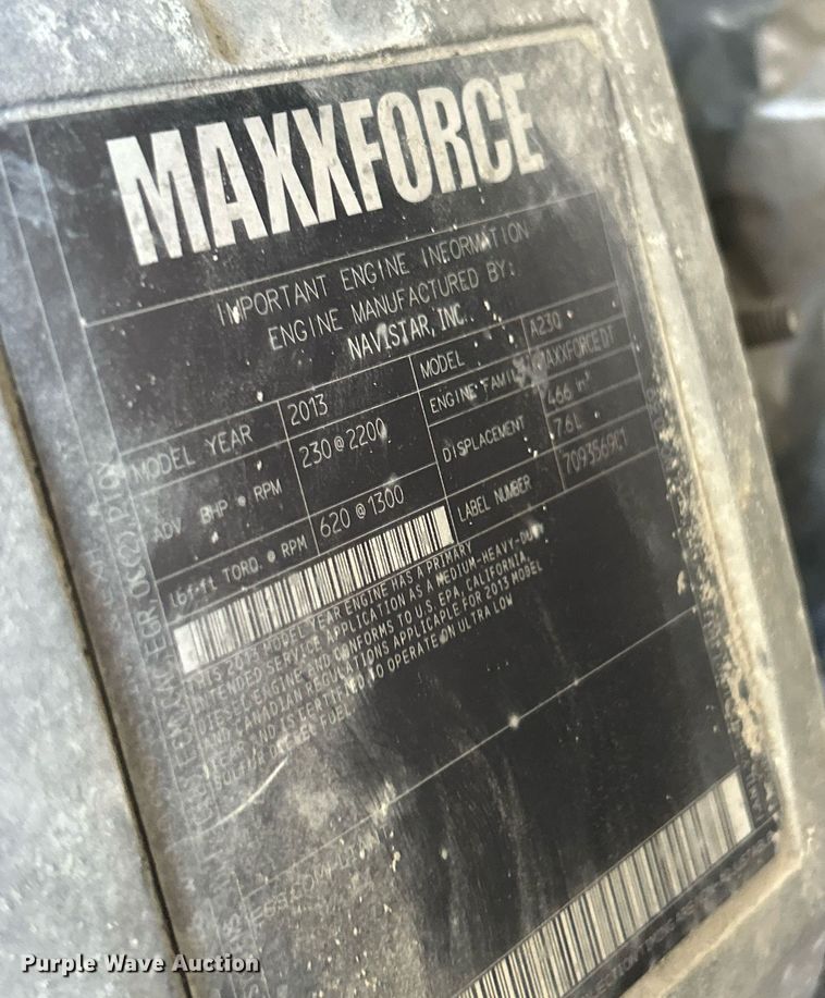 image for item EK8149 2014 International MA025 flatbed truck