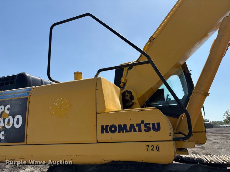 image for item EM2520 2004 Komatsu PC400LC-7 excavator