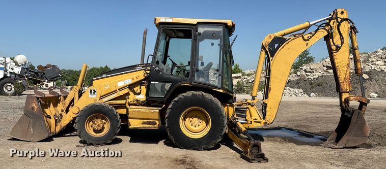 image for item EM2526 1997 Caterpillar 416C backhoe