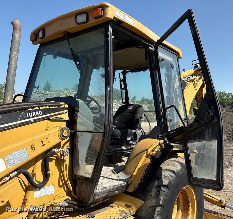 image for item EM2526 1997 Caterpillar 416C backhoe