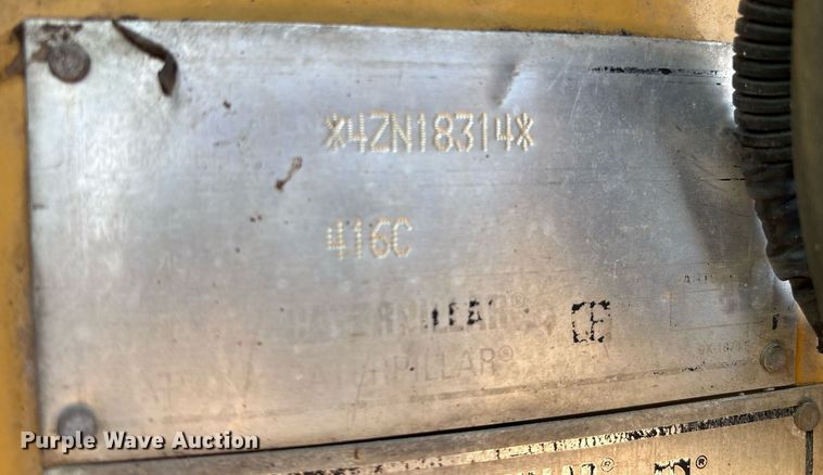 image for item EM2527 1999 Caterpillar 416C backhoe