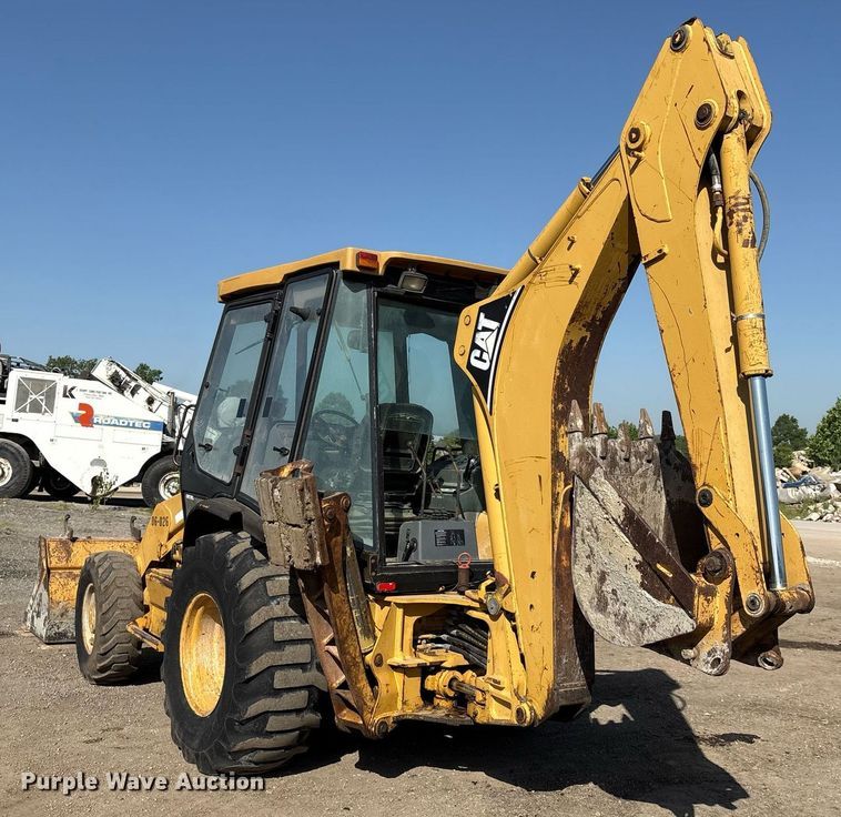 image for item EM2528 1997 Caterpillar 416C backhoe