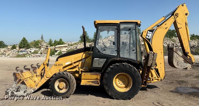 image for item EM2528 1997 Caterpillar 416C backhoe