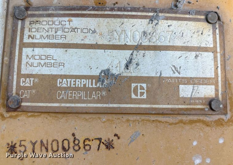 image for item EM2528 1997 Caterpillar 416C backhoe