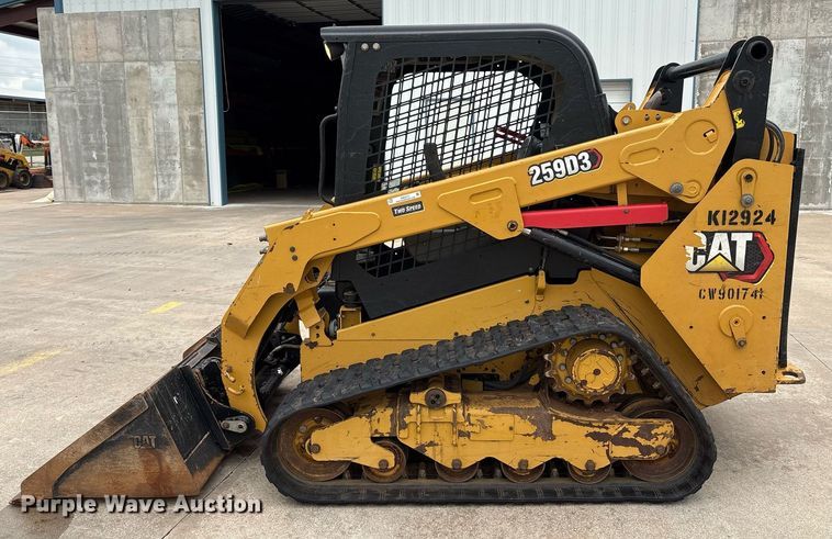 image for item EM2573 2019 Caterpillar 259D3 tracked skid steer loader