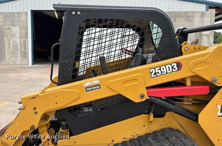image for item EM2573 2019 Caterpillar 259D3 tracked skid steer loader