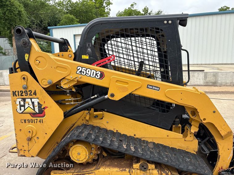 image for item EM2573 2019 Caterpillar 259D3 tracked skid steer loader
