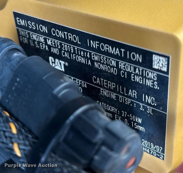 image for item EM2573 2019 Caterpillar 259D3 tracked skid steer loader