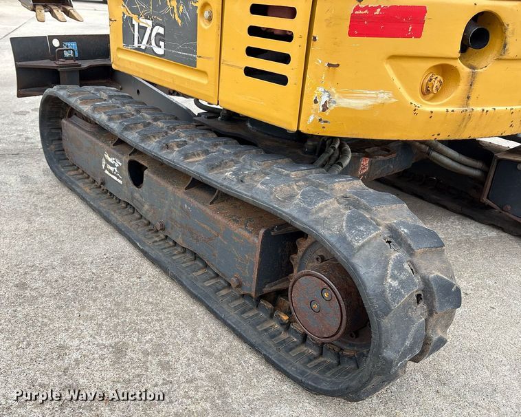 image for item EM2574 2019 John Deere 17G mini excavator