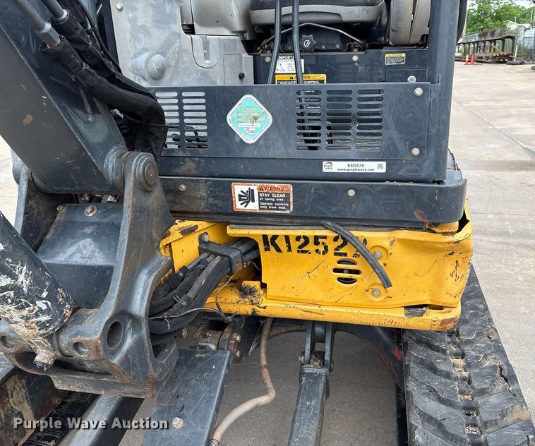 image for item EM2578 2019 John Deere 35G mini excavator