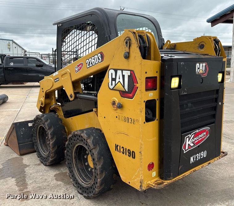 image for item EM2579 2020 Caterpillar 226D3 skid steer loader