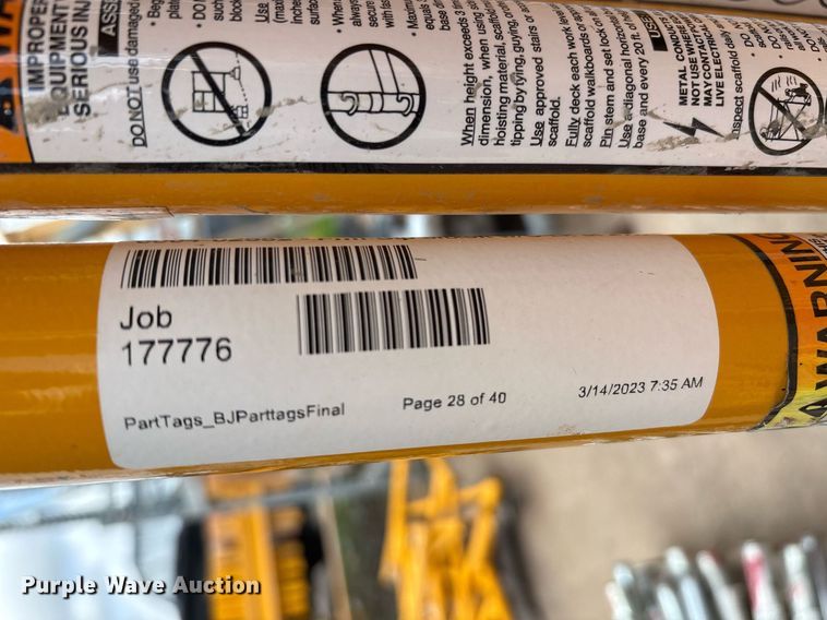 image for item EM2582 BilJax scaffolding