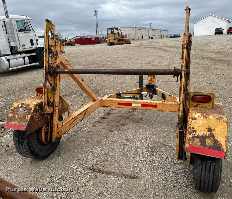 image for item EM3712 2001 Slabach Enterprises Wheel Reeler I-85 reel trailer