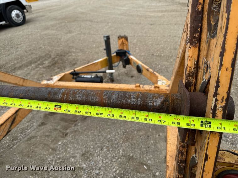 image for item EM3712 2001 Slabach Enterprises Wheel Reeler I-85 reel trailer