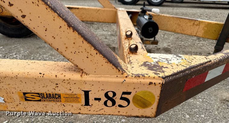 image for item EM3712 2001 Slabach Enterprises Wheel Reeler I-85 reel trailer