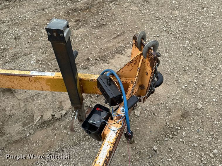 image for item EM3712 2001 Slabach Enterprises Wheel Reeler I-85 reel trailer