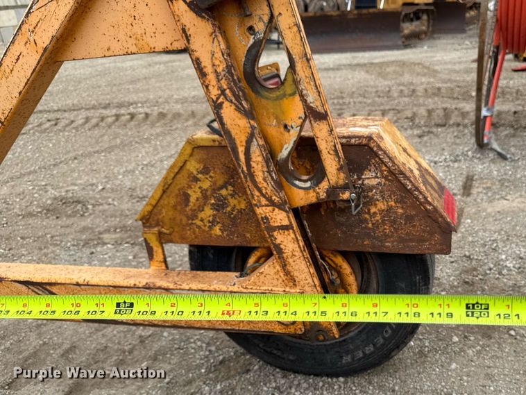 image for item EM3712 2001 Slabach Enterprises Wheel Reeler I-85 reel trailer