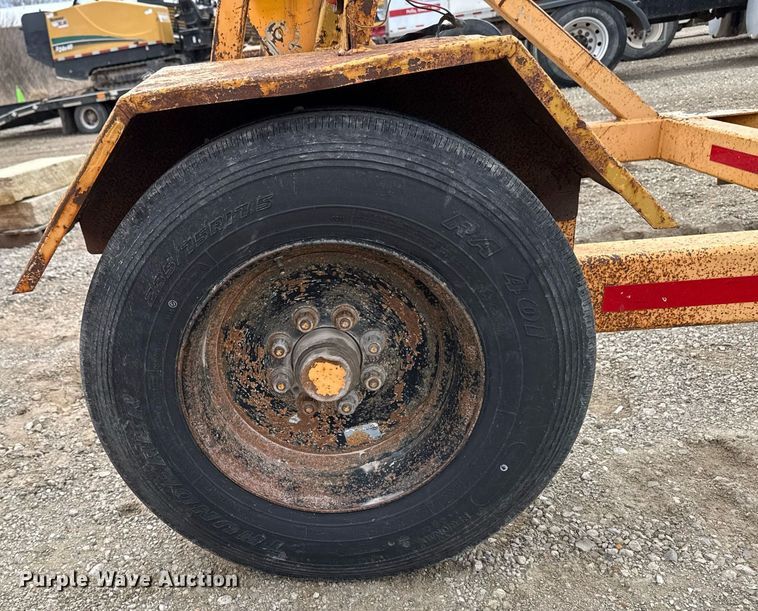 image for item EM3712 2001 Slabach Enterprises Wheel Reeler I-85 reel trailer