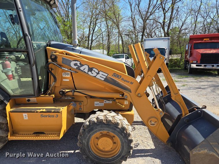 image for item EM7096 2009 Case  580 Super M Series 3 backhoe