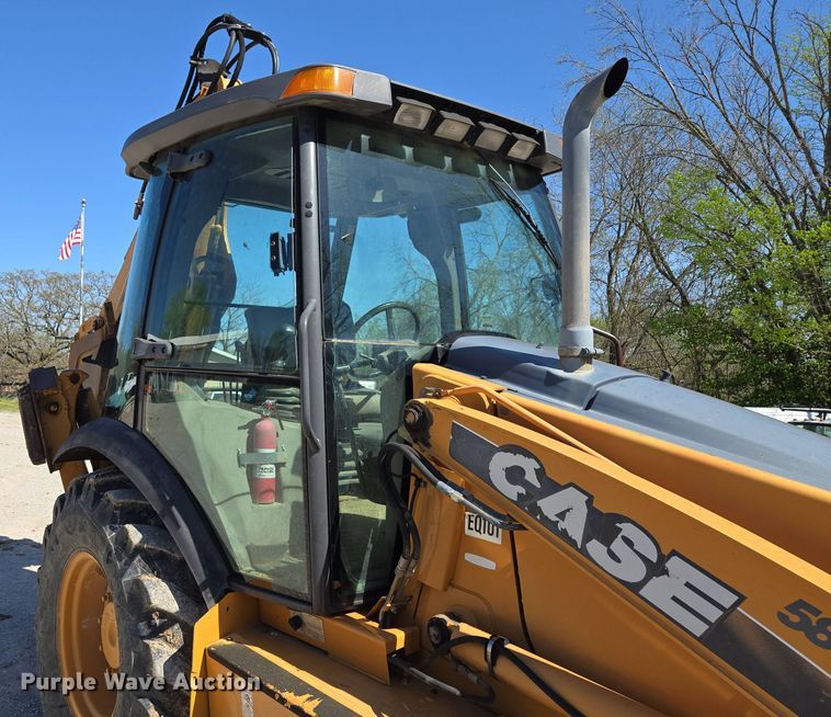 image for item EM7096 2009 Case  580 Super M Series 3 backhoe