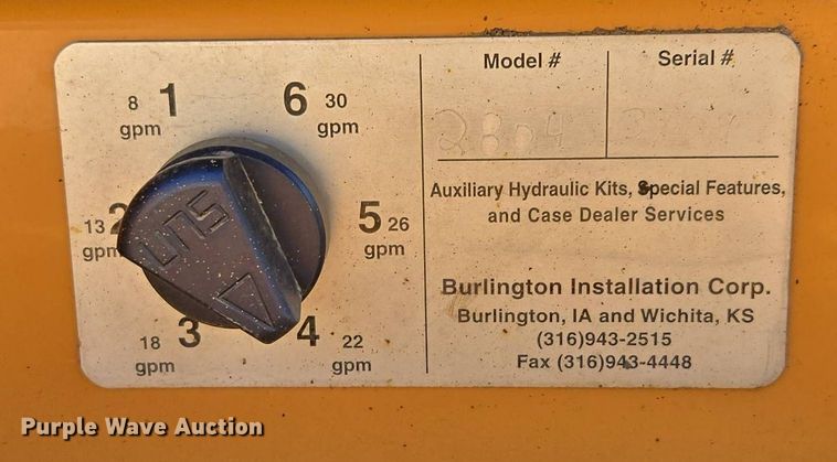 image for item EM7096 2009 Case  580 Super M Series 3 backhoe