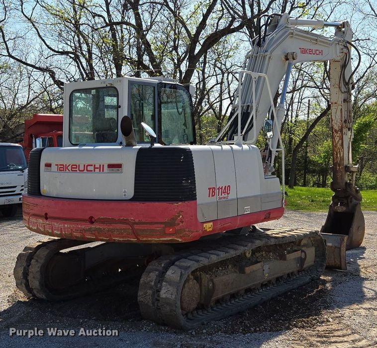 image for item EM7097 2014 Takeuchi TB1140 mini excavator