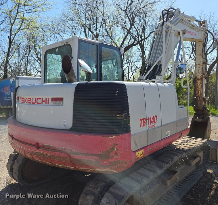 image for item EM7097 2014 Takeuchi TB1140 mini excavator