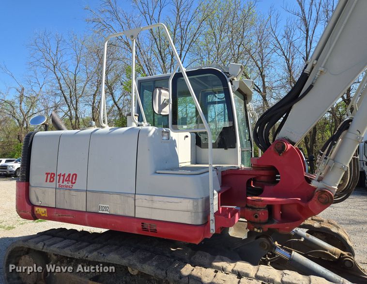 image for item EM7097 2014 Takeuchi TB1140 mini excavator