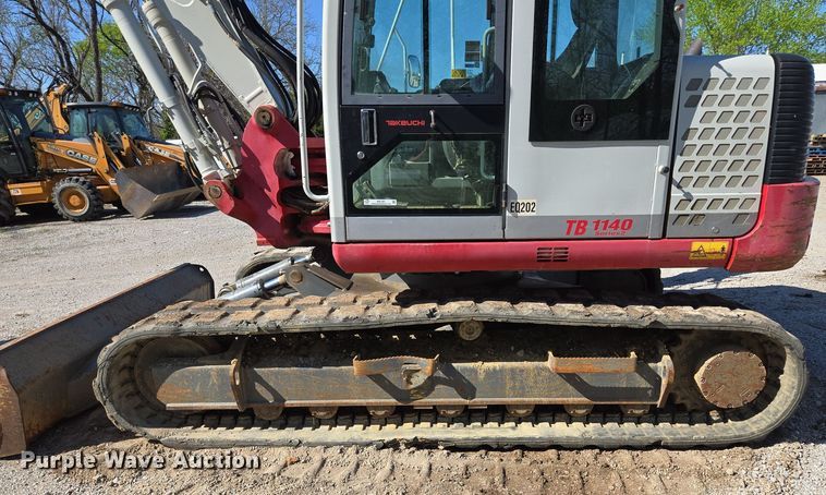 image for item EM7097 2014 Takeuchi TB1140 mini excavator