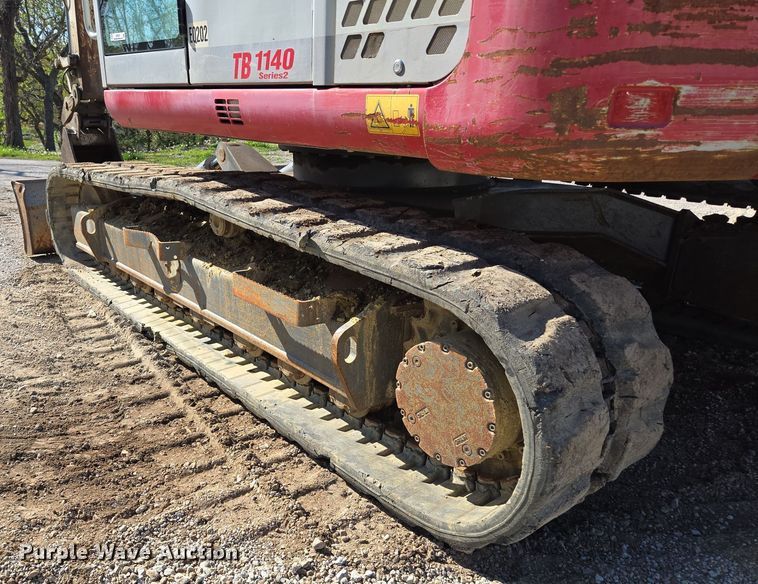 image for item EM7097 2014 Takeuchi TB1140 mini excavator