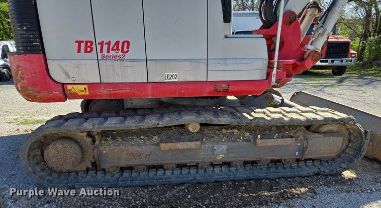 image for item EM7097 2014 Takeuchi TB1140 mini excavator