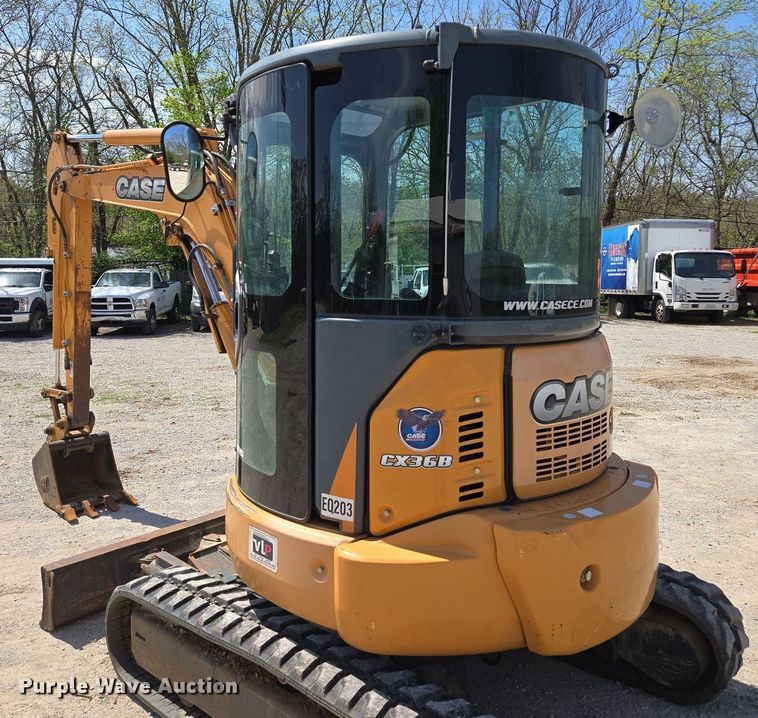 image for item EM7101 2015 Case  CX36B mini excavator