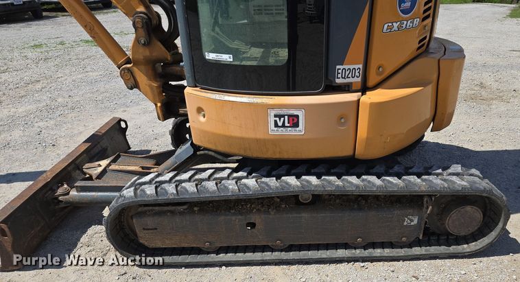 image for item EM7101 2015 Case  CX36B mini excavator