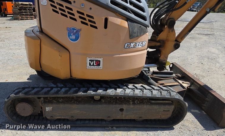 image for item EM7101 2015 Case  CX36B mini excavator
