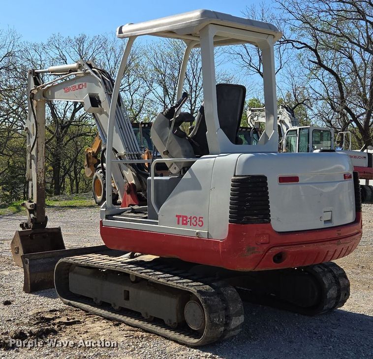 image for item EM7102 2006 Takeuchi  TB135 mini excavator